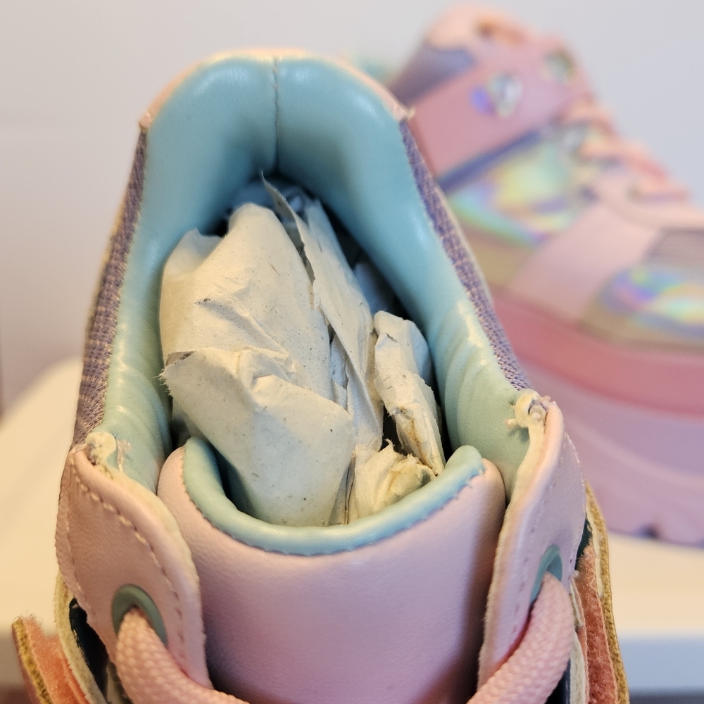 🥯♡Fairywalker Platform Sneakers - Holographic - Picture 7 of 8